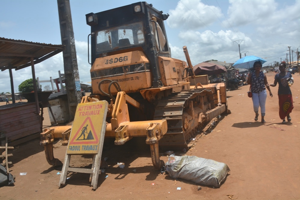 Travaux de voirie de Bénégosso - Commune de PORT BOUET -  Juin 2018