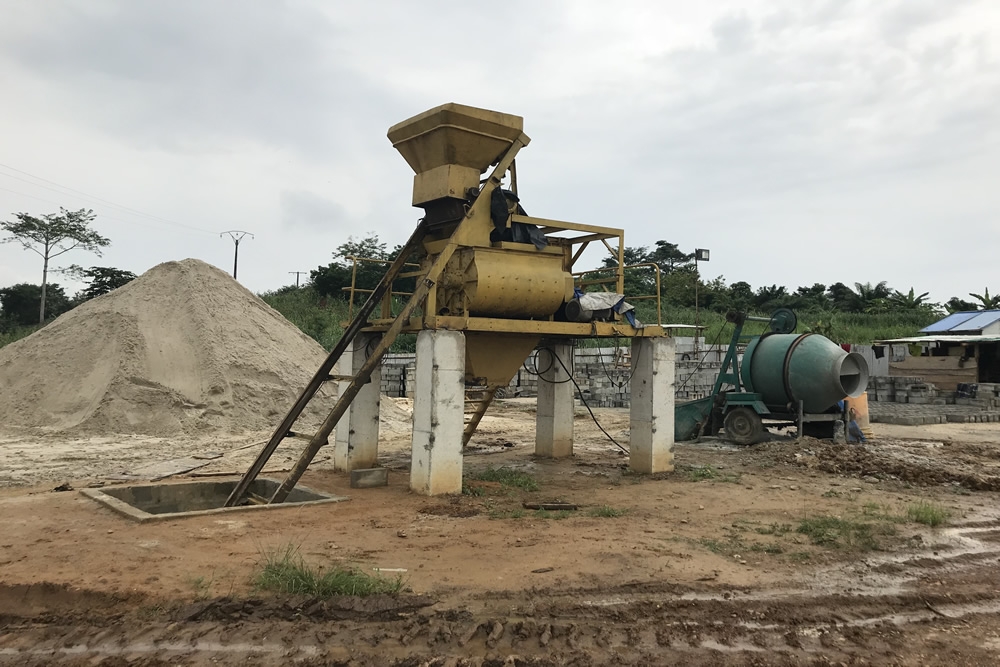 PREMU - chantier en cours de TIASSALE