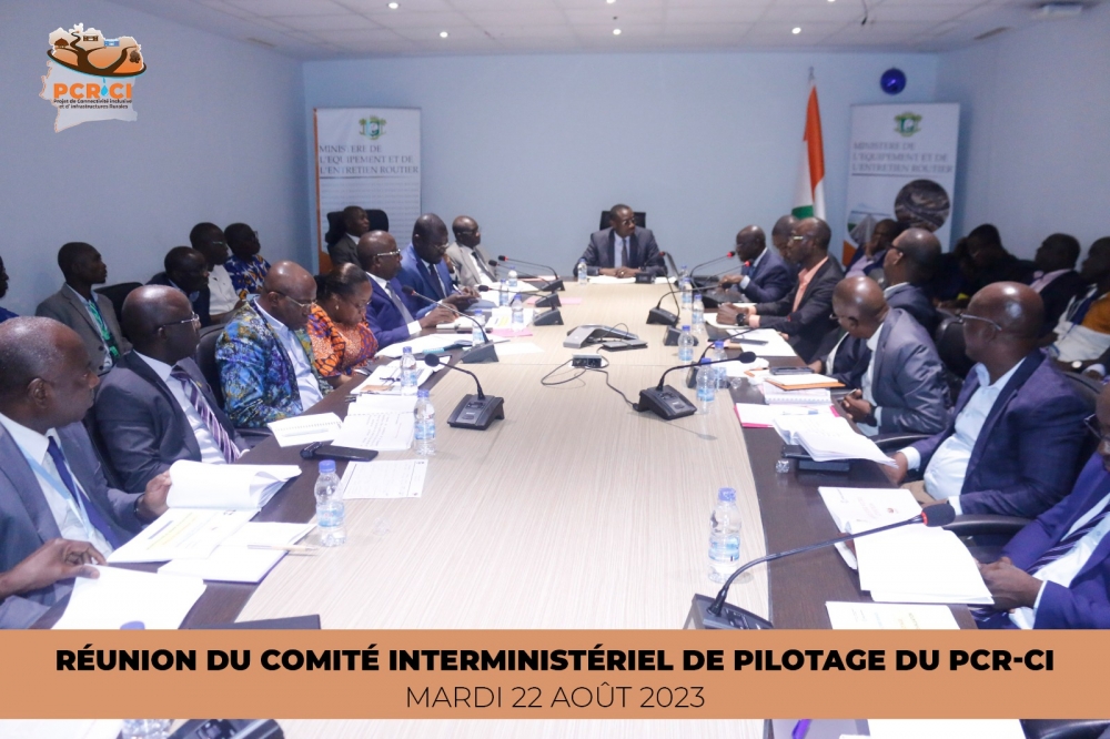 REUNION DU COMITE INTERMINISTERIEL DE PILOTAGE DU PCR-CI